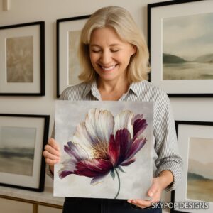 Peony Bloom Art
