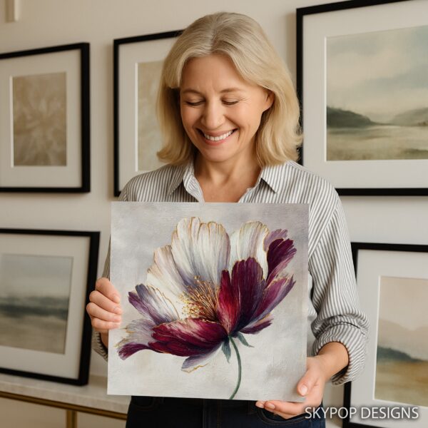 Peony Bloom Art