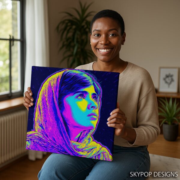 Neon Portrait Art
