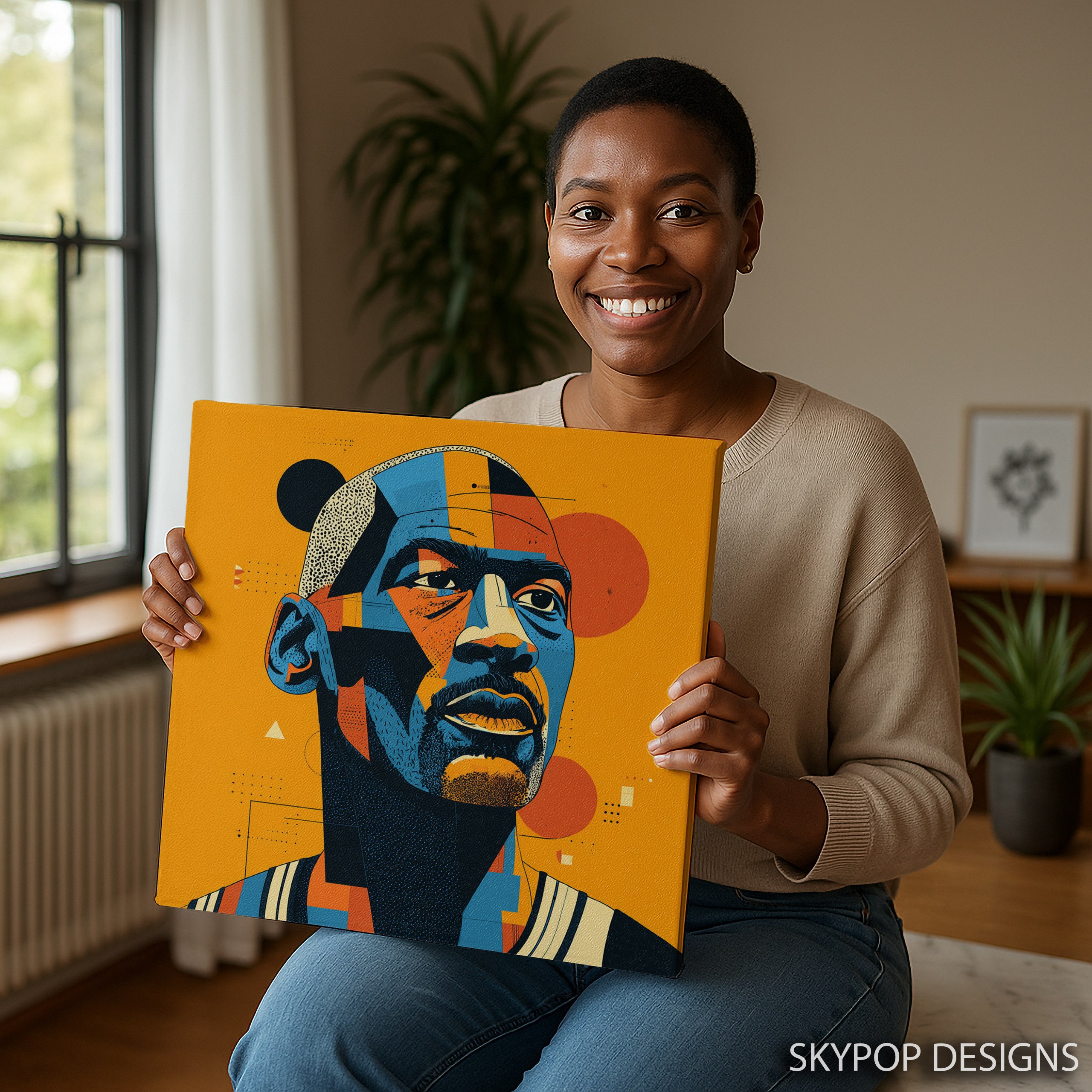 9.jpg Geometric Portrait Art