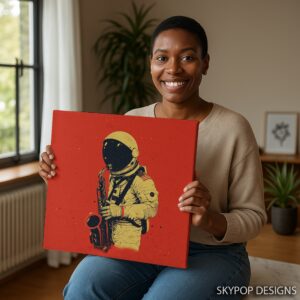 Space Jazz Astronaut Art