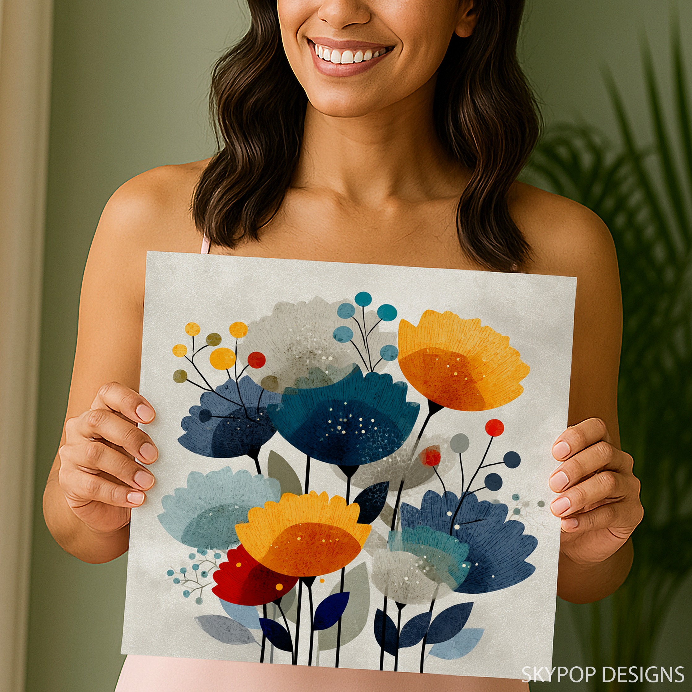 9.jpg Vibrant Bloom Art