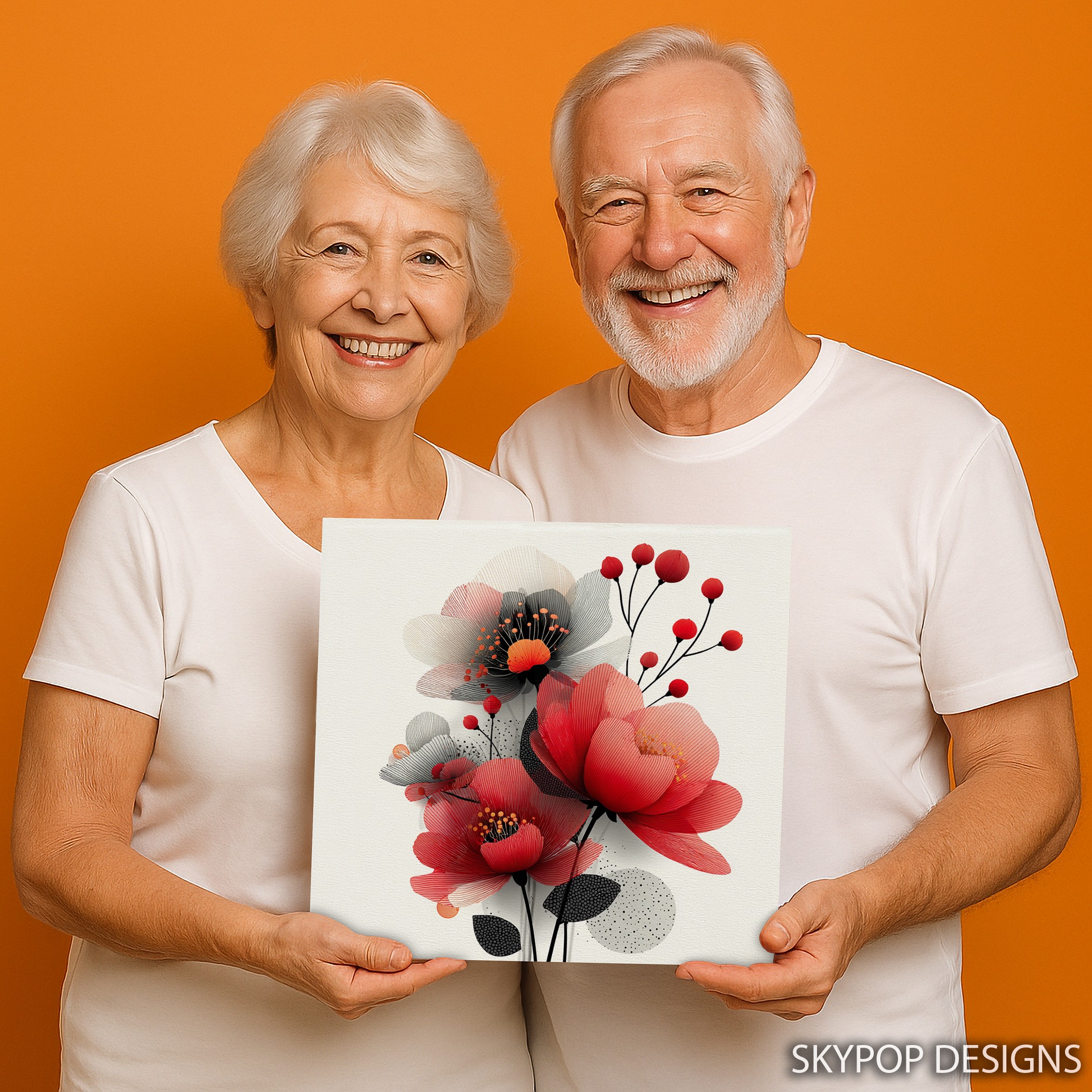 9.jpg Red Poppy Bloom Art