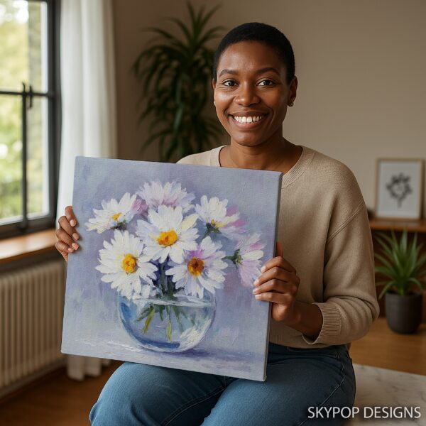 Daisy Bouquet Art
