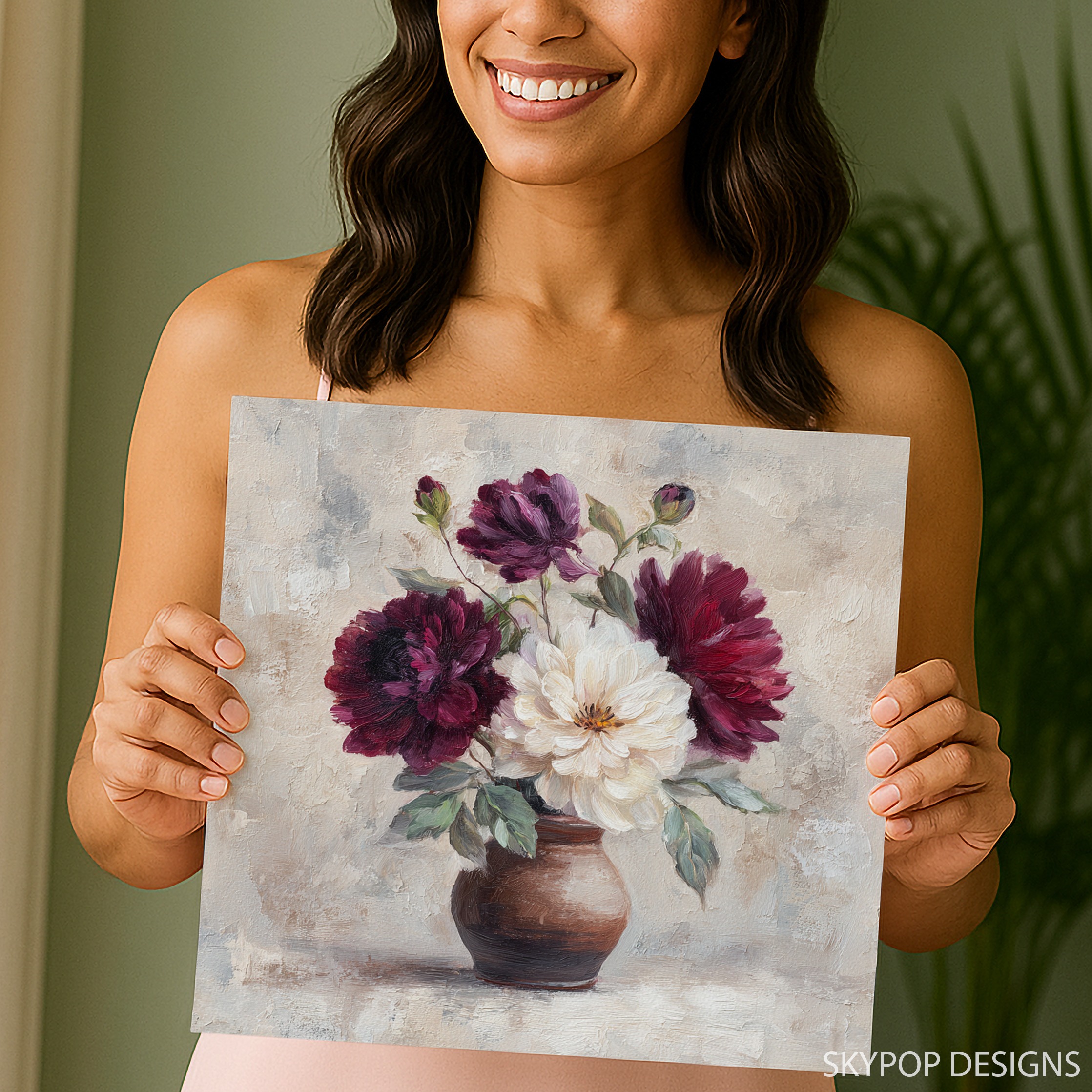 9.jpg Elegant Peony Bouquet Art