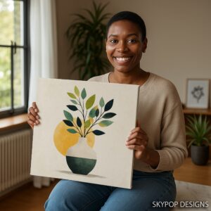 Botanical Vase Art