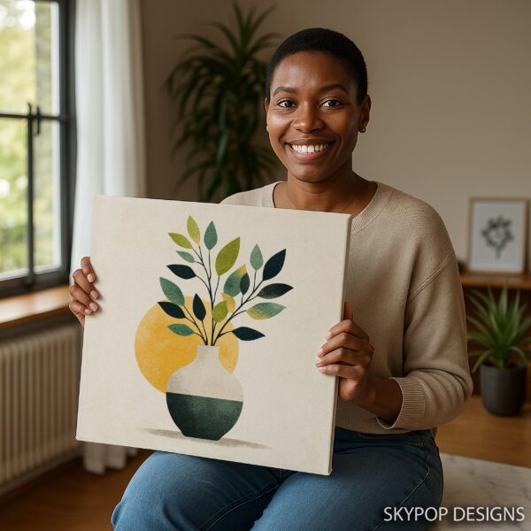 Botanical Vase Art