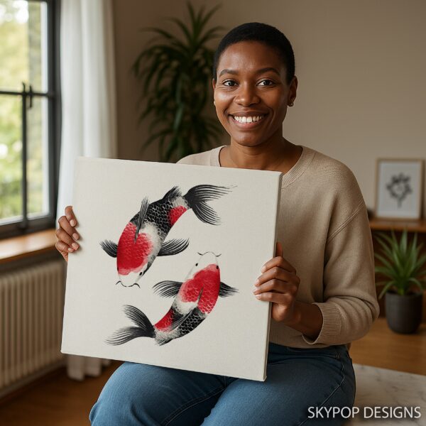Koi Fish Art