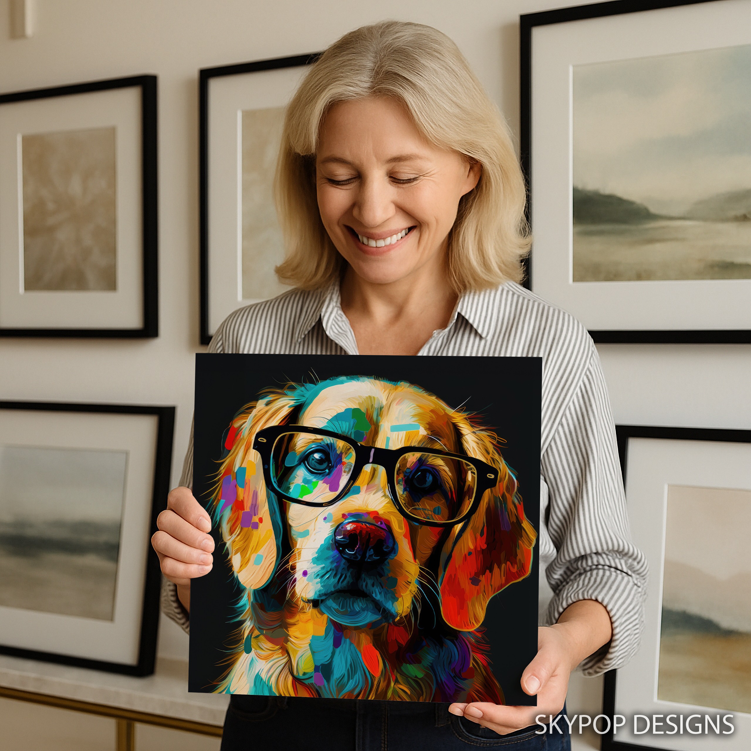 9.jpg Golden Retriever Art