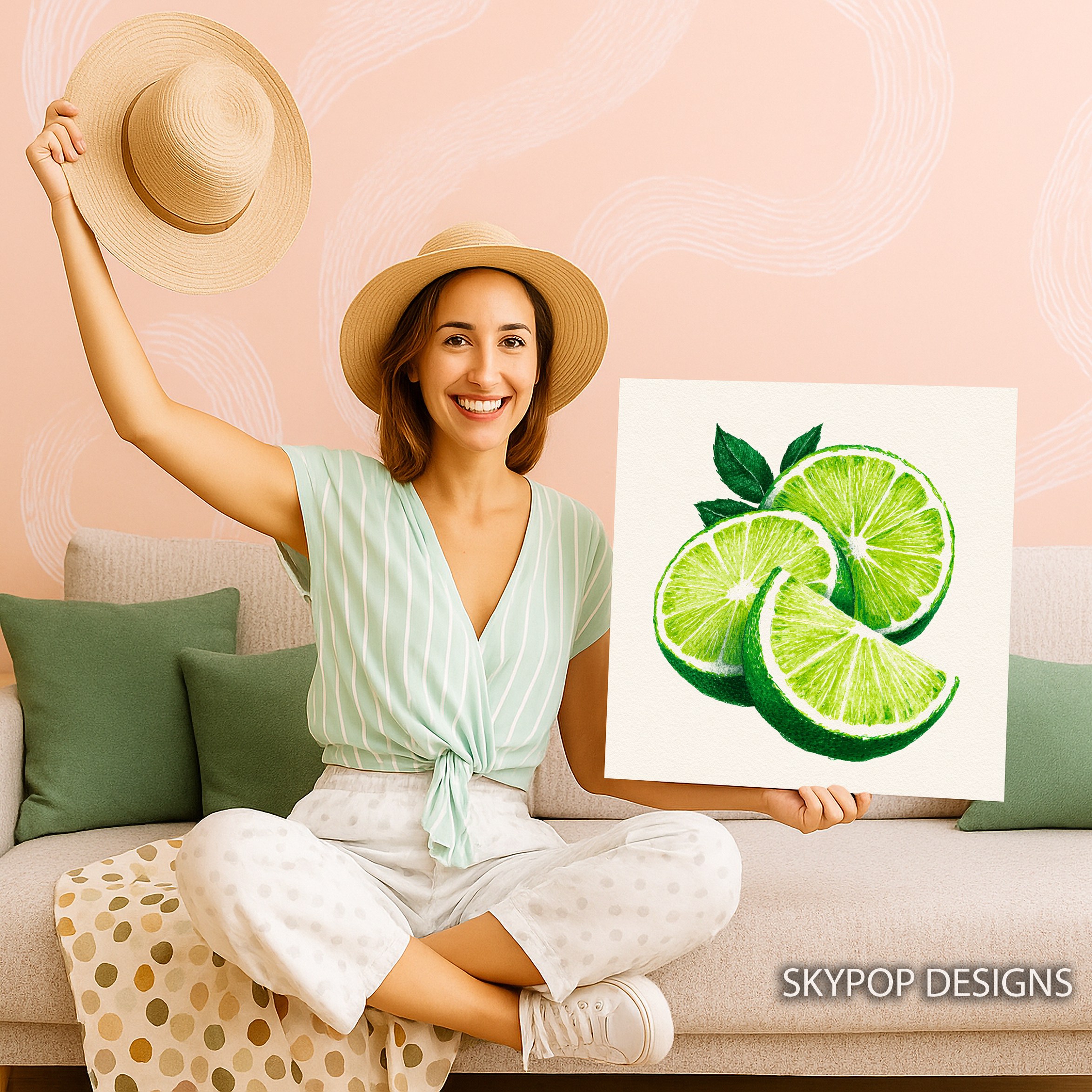 9.jpg Lime Slice Art