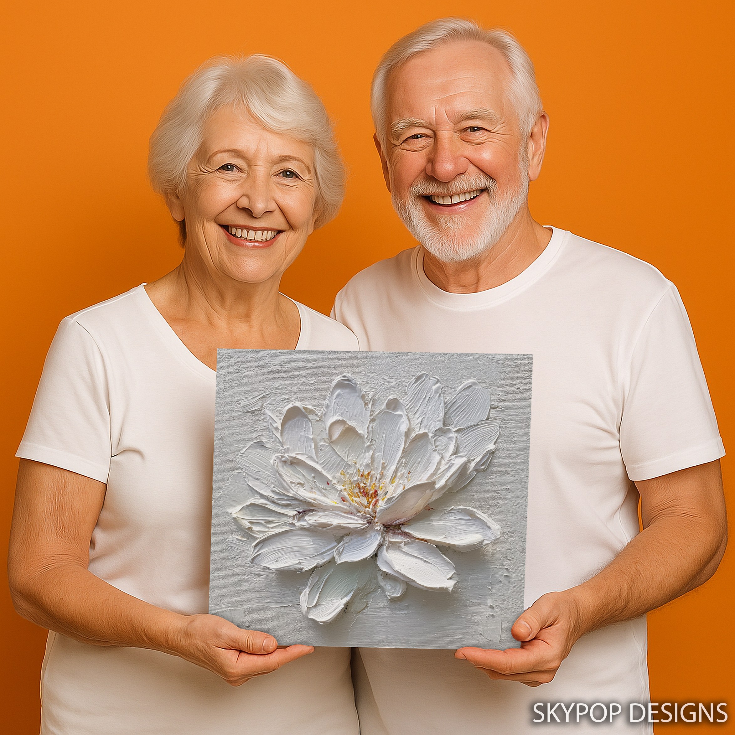 9.jpg White Lotus Flower Art