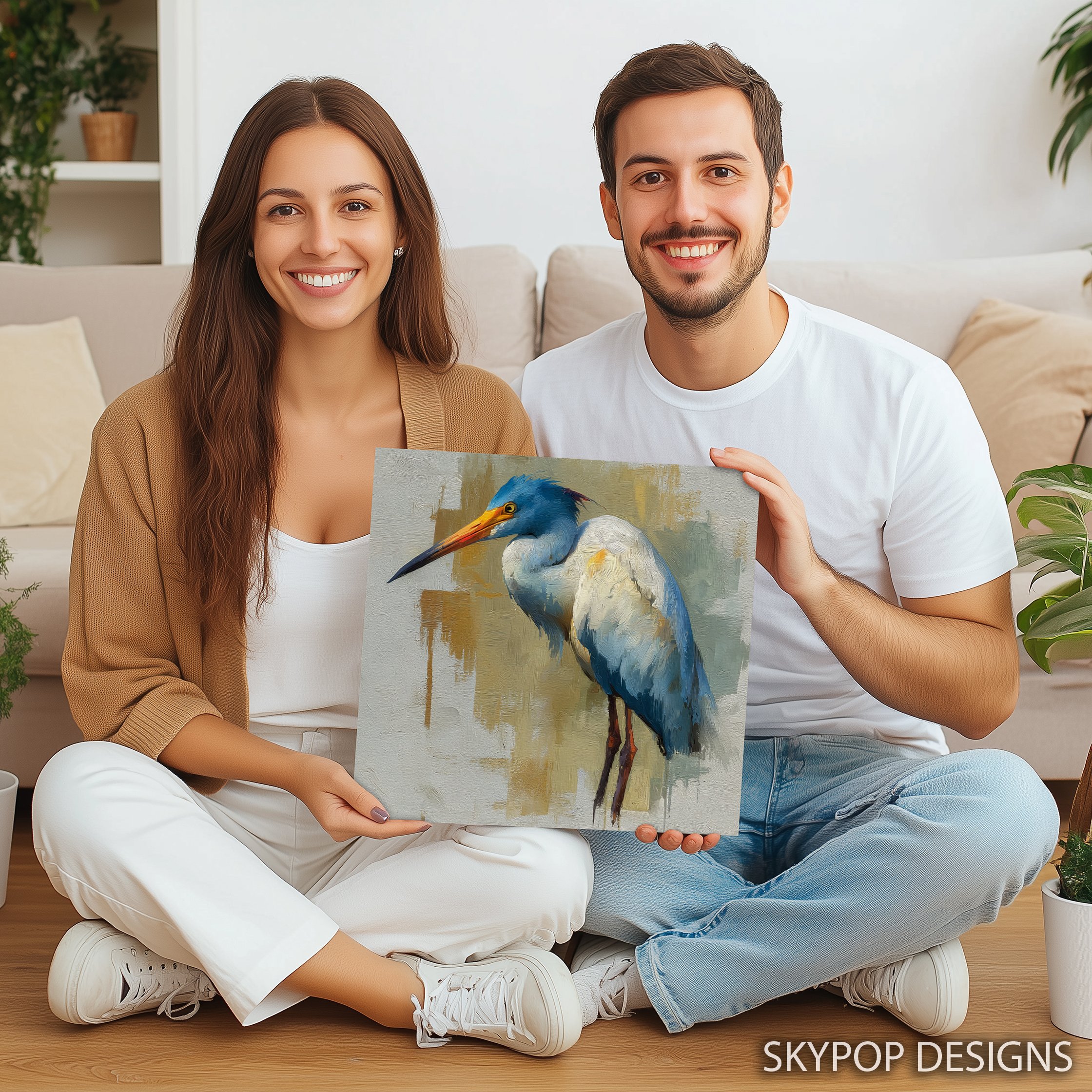 9.jpg Blue Heron Art