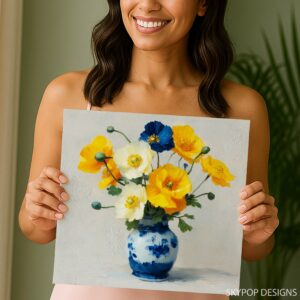Poppy Bouquet Art