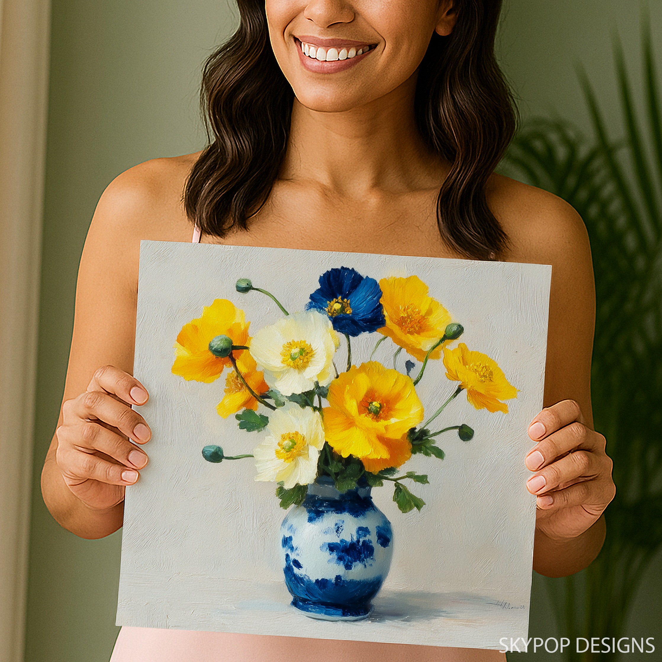 9.jpg Poppy Bouquet Art