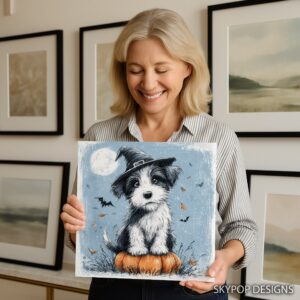 Halloween Puppy Art
