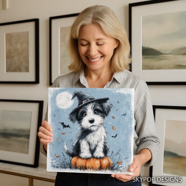 Halloween Puppy Art