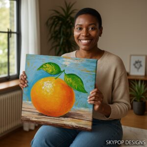 Orange Citrus Art