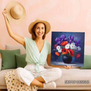 Vibrant Bouquet Art