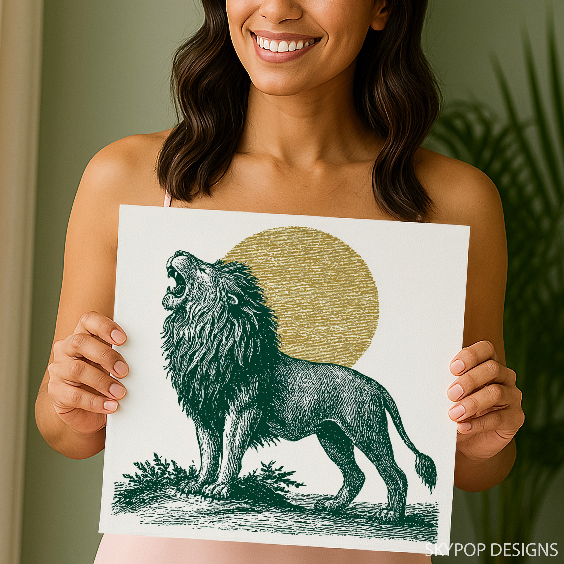 9.jpg Lion Art