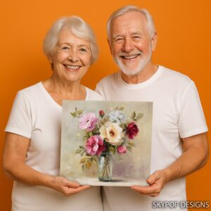 Elegant Floral Bouquet Art