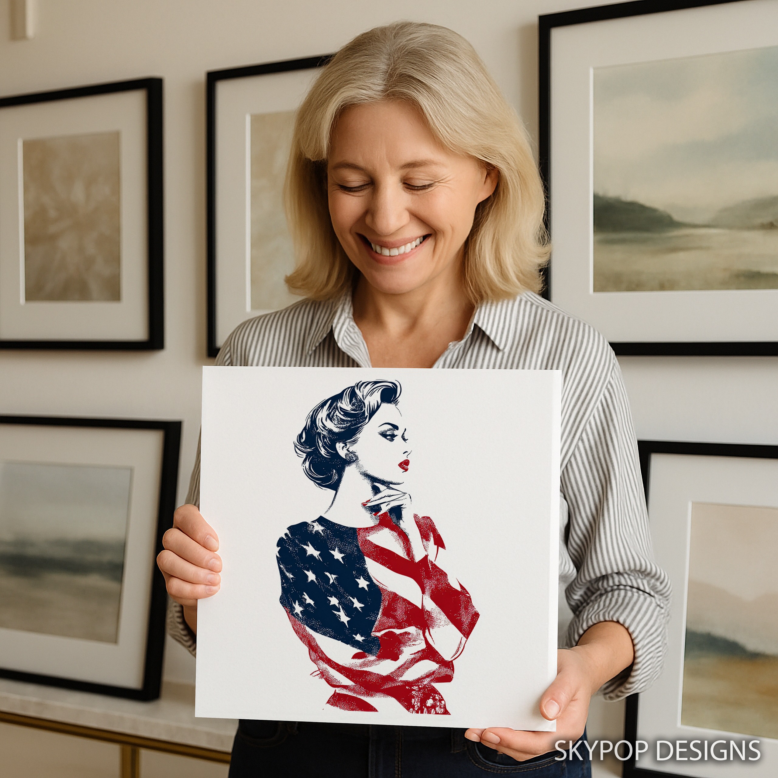 9.jpg American Flag Pin-up Art