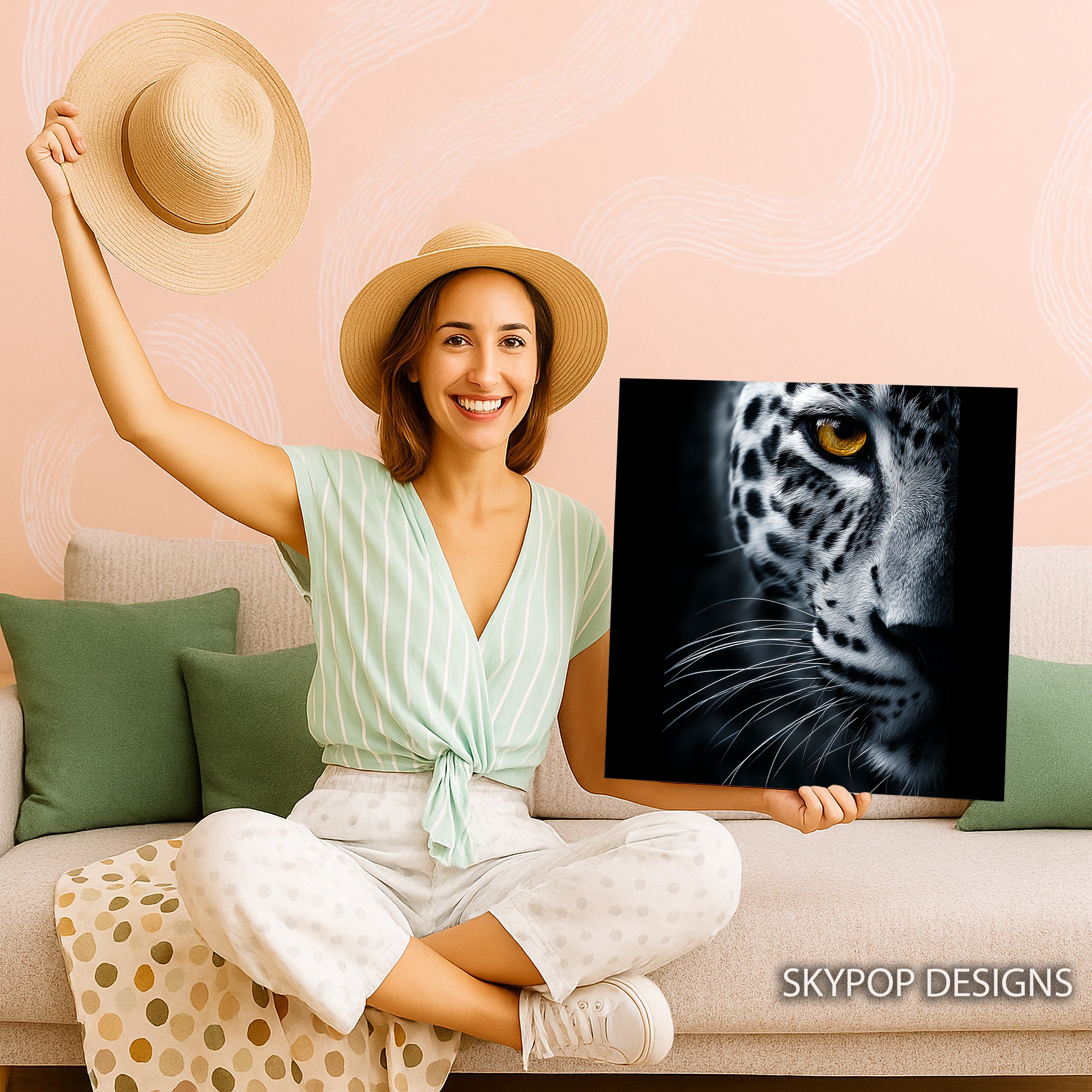 9.jpg Snow Leopard Eye Art