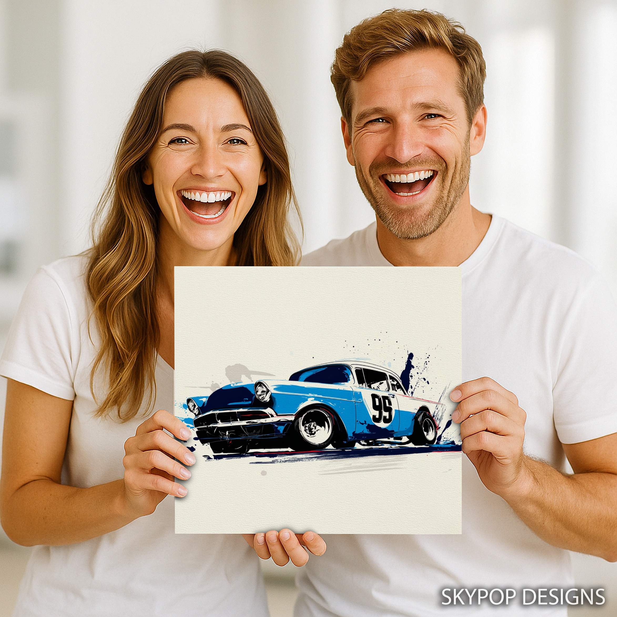 9.jpg Classic Race Car Art