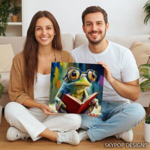 Professor Frog Art