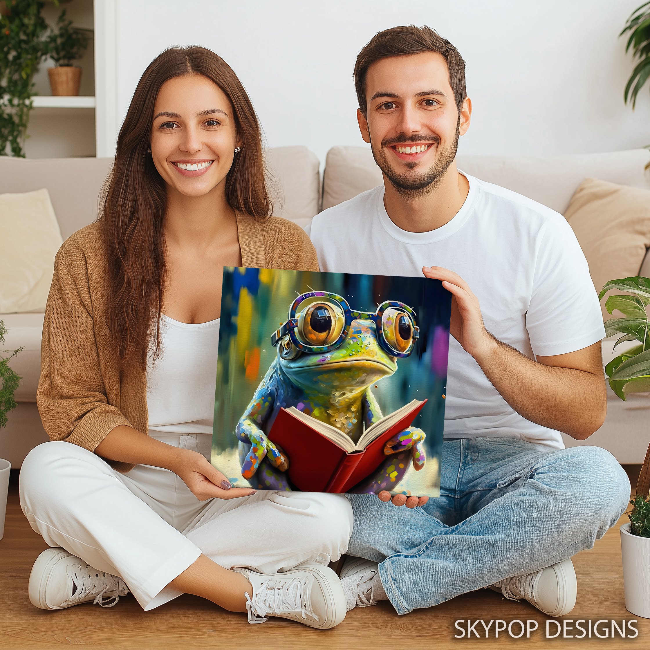 9.jpg Professor Frog Art