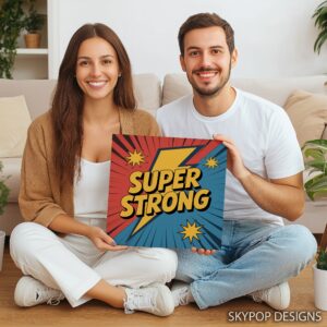 Super Strong Motivational Art