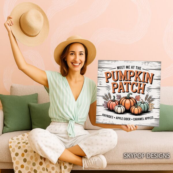 Autumn Pumpkin Patch Art