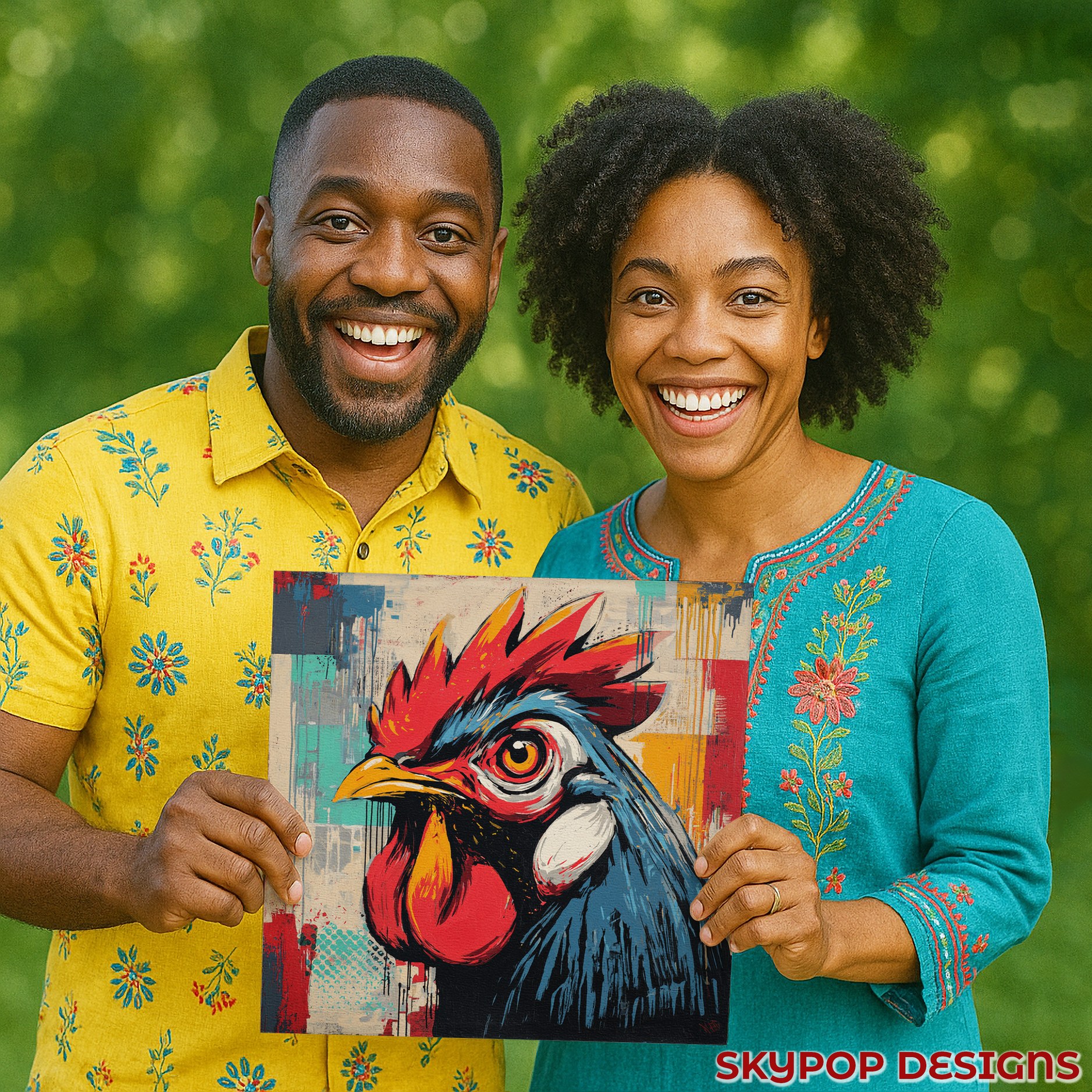 9.jpg Rooster Art