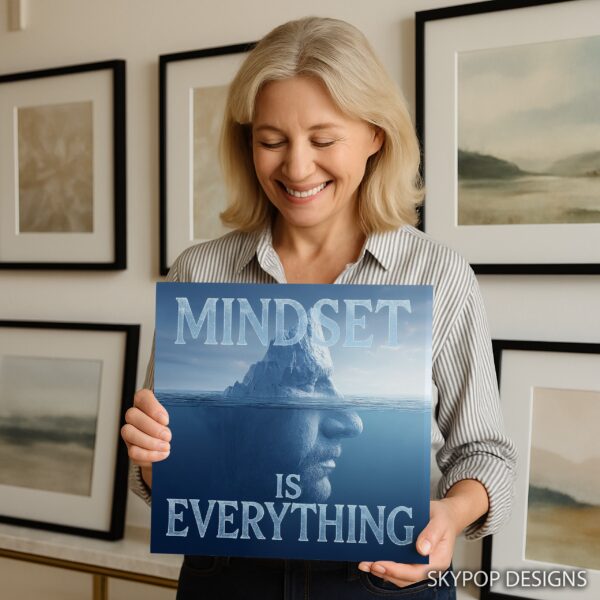 Mindset Iceberg Art