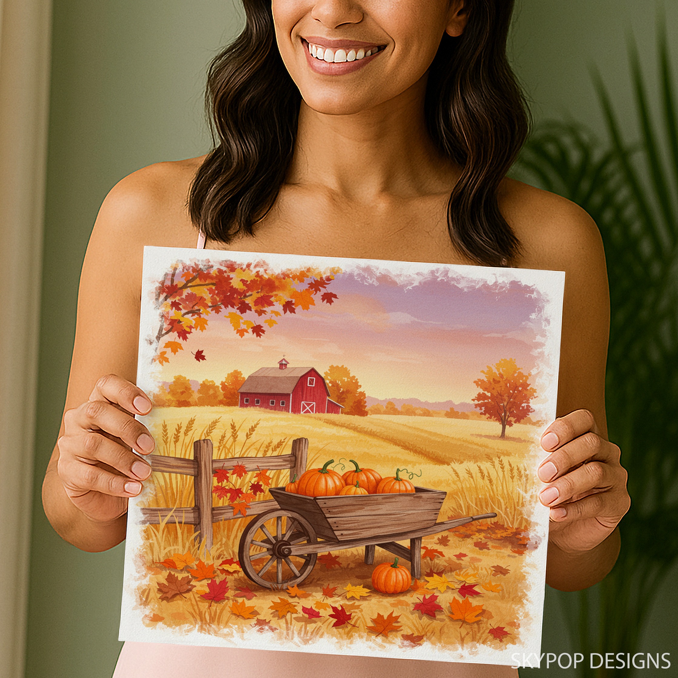 9.jpg Autumn Harvest Barn Art