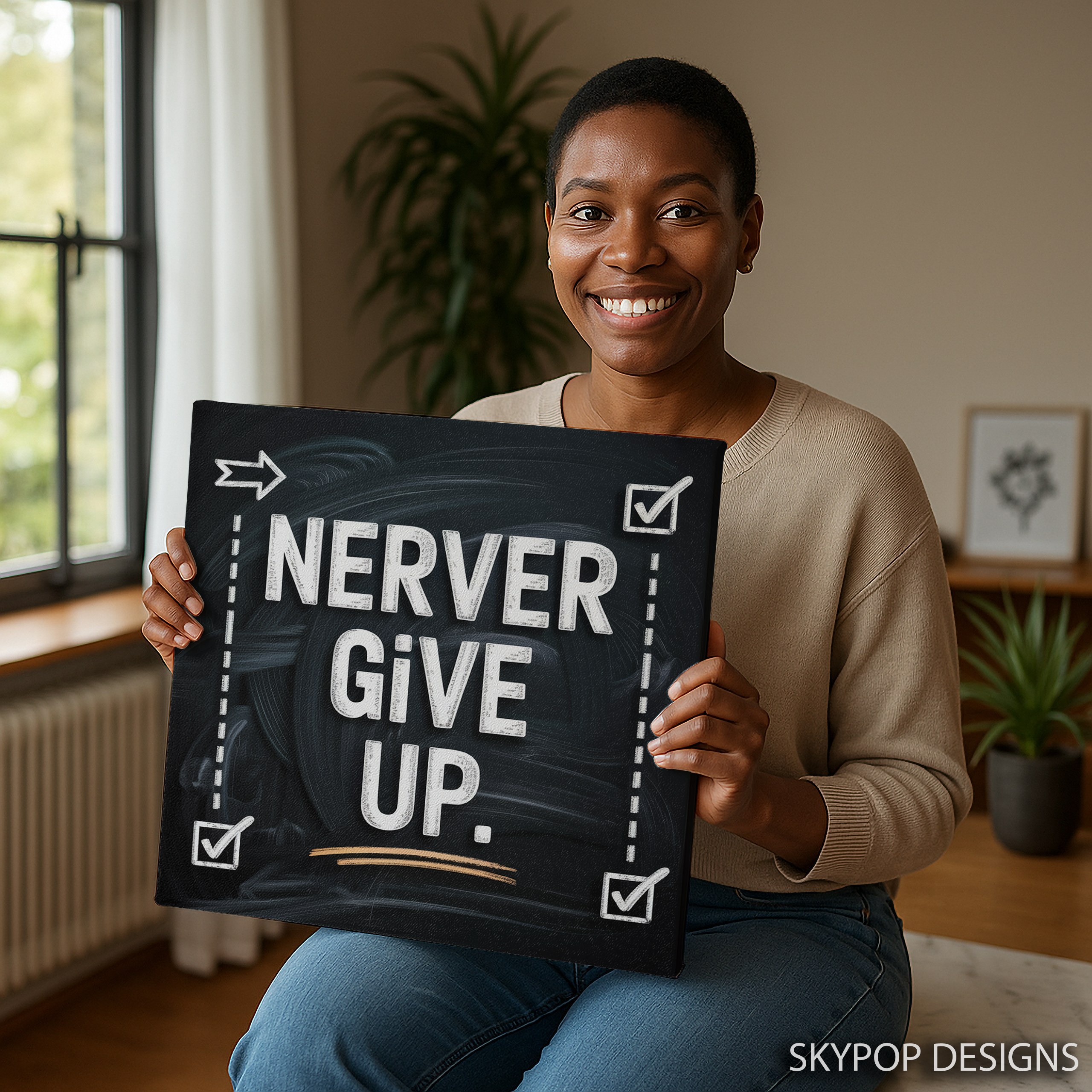 9.jpg Never Give Up Art