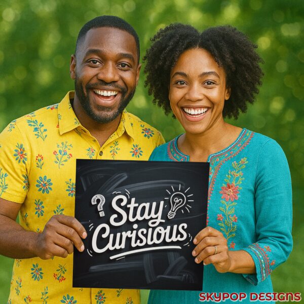 Stay Curious Art
