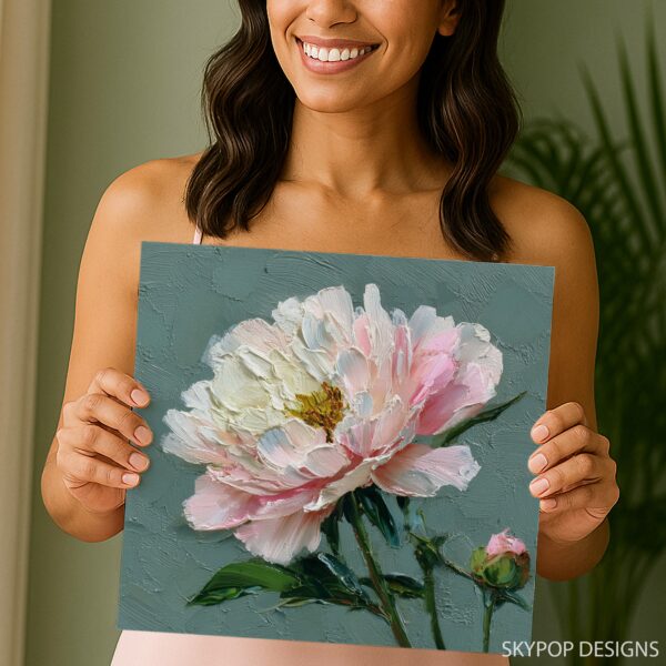 Peony Bloom Art