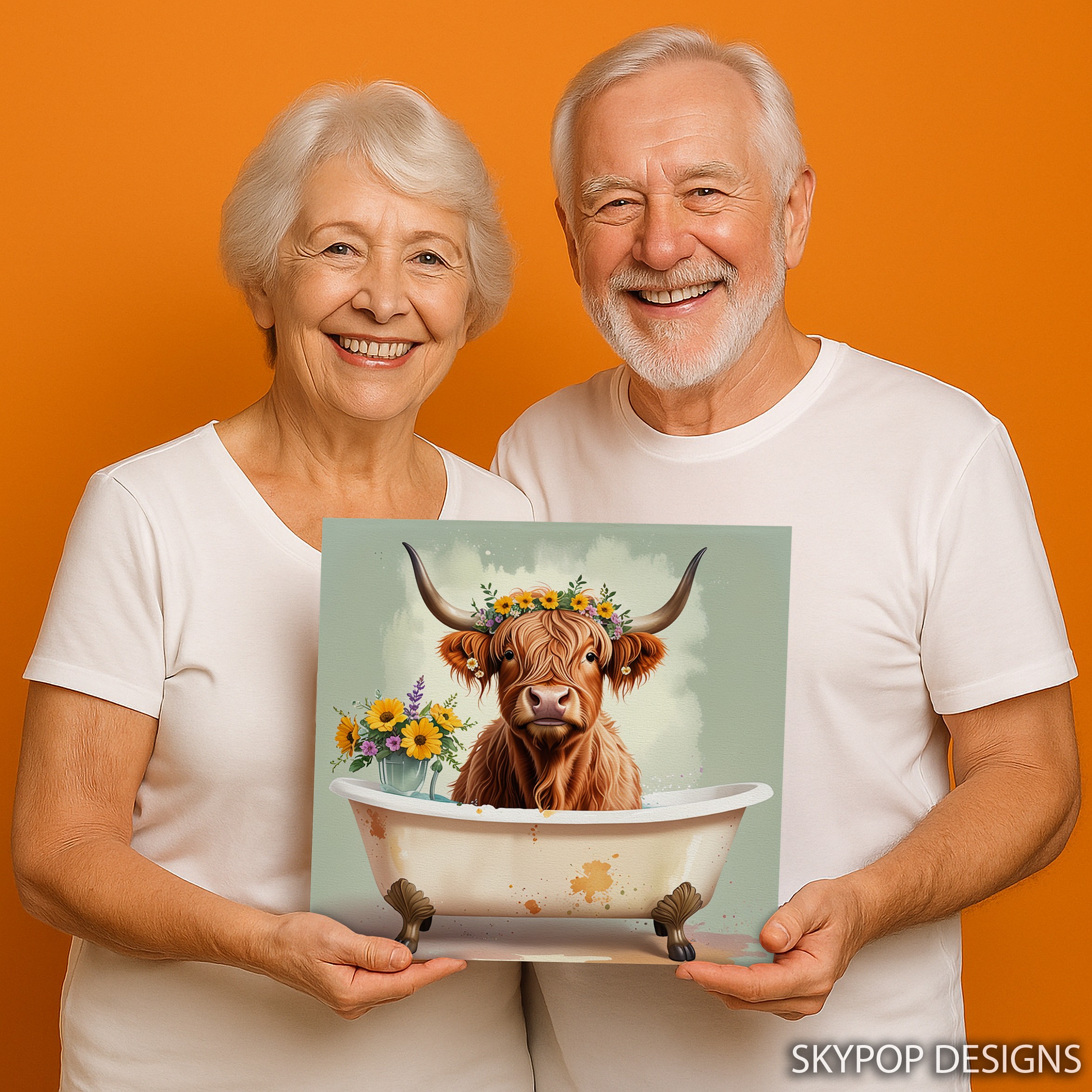 9.jpg Highland Cow Art