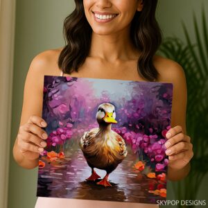 Duck Floral Art