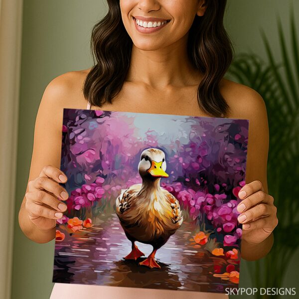 Duck Floral Art