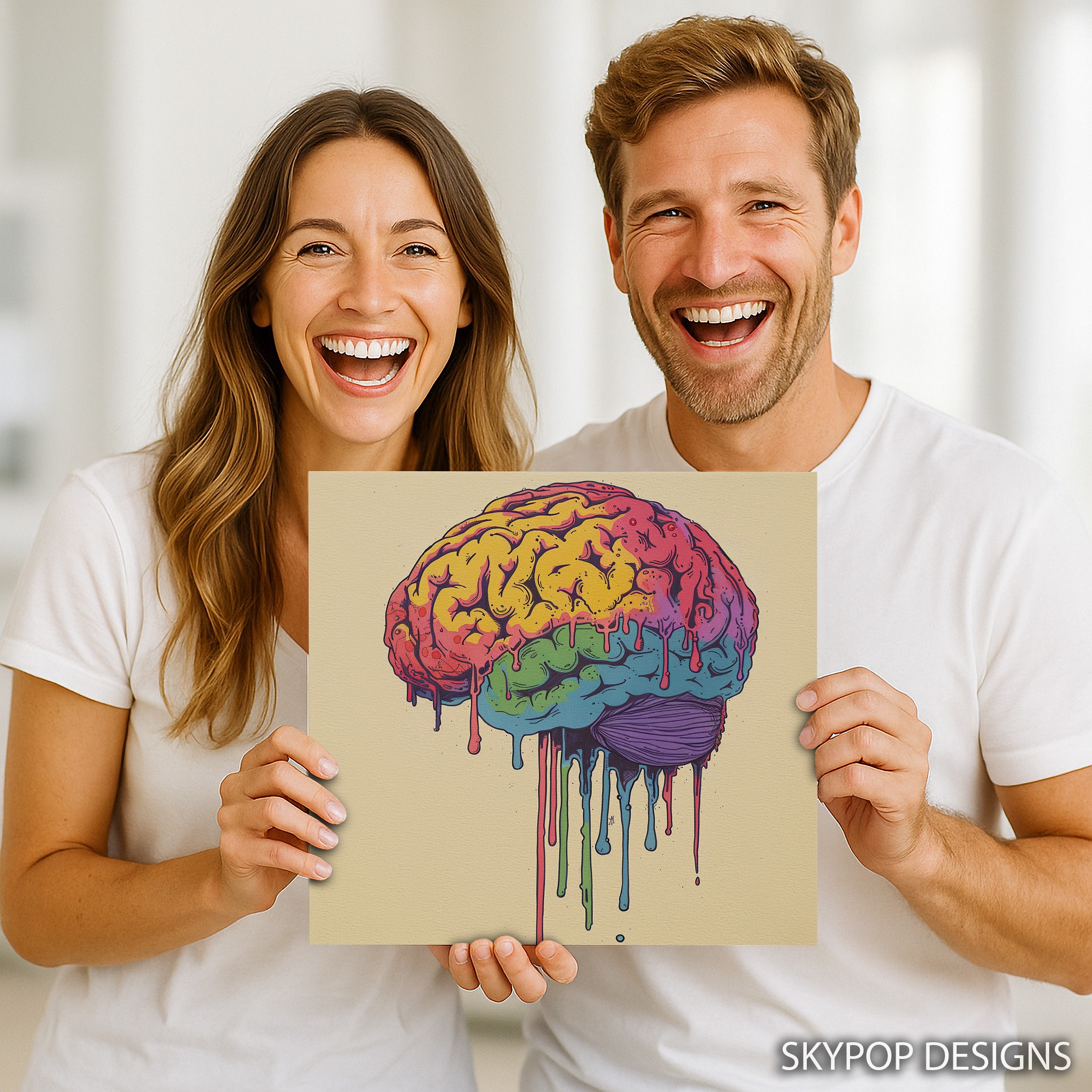 9.jpg Colorful Brain Drip Art