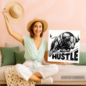 Hustle Bull Art