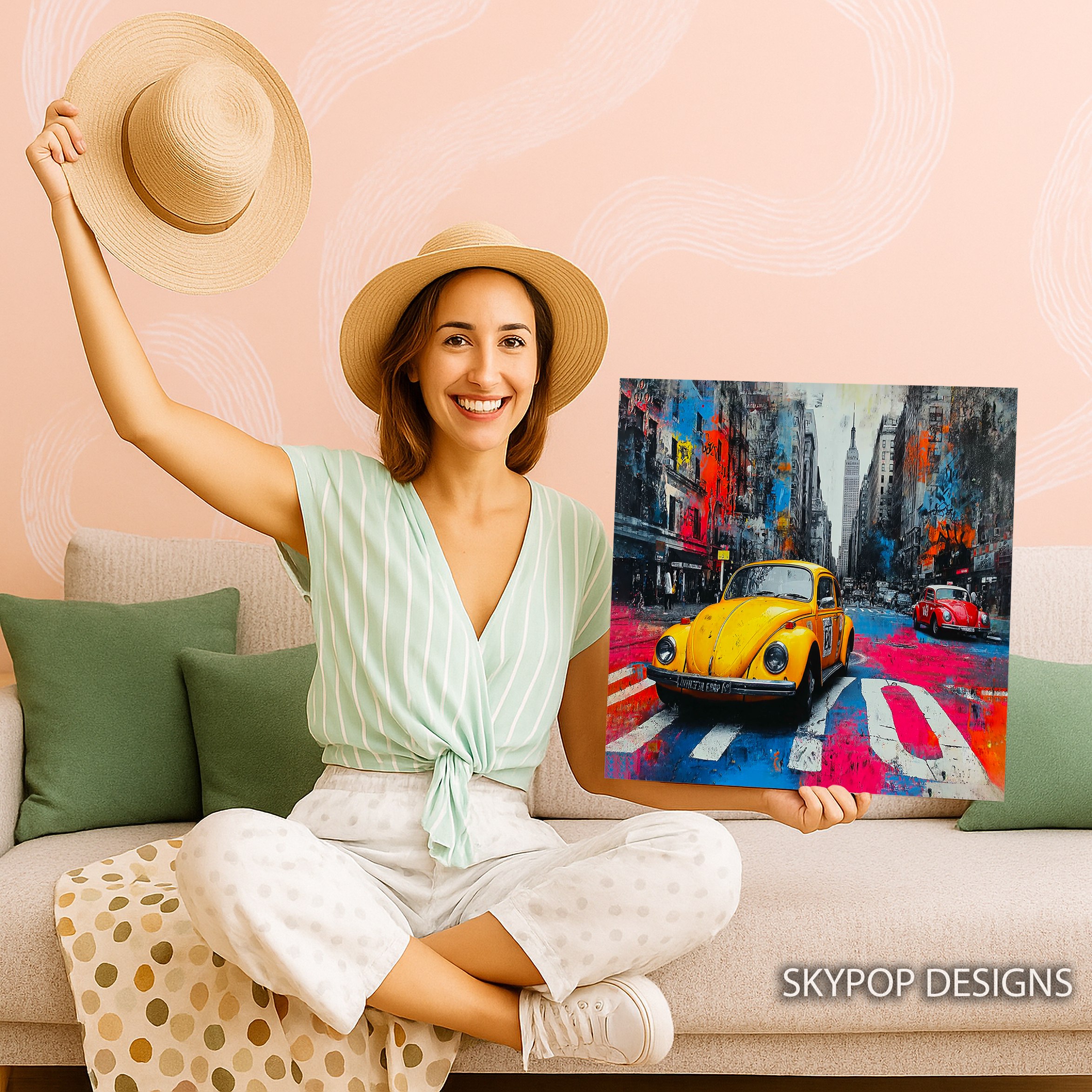9.jpg New York Beetle Taxi Art