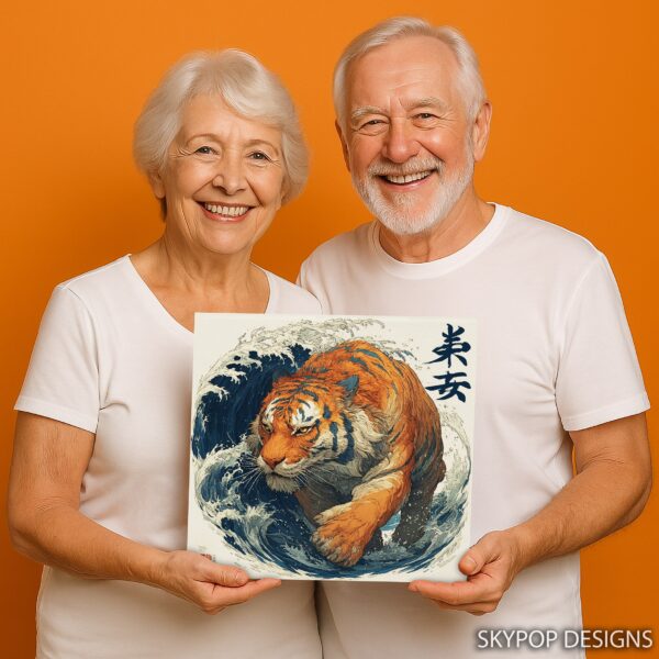 Tiger Wave Art