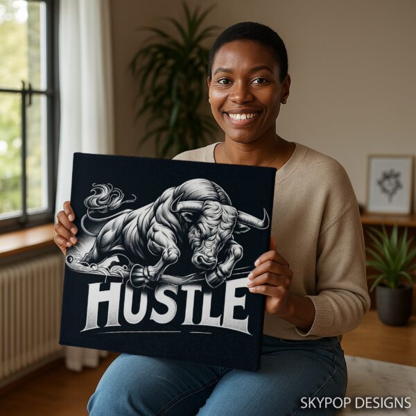 Hustle Bull Art