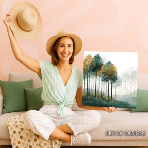 Misty Forest Art