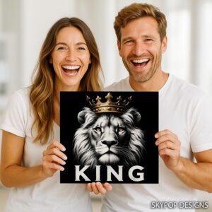 Lion Crown Art