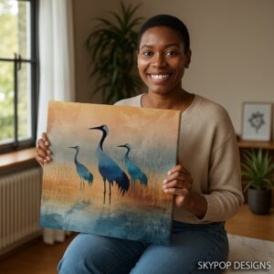 Heron Trio Art