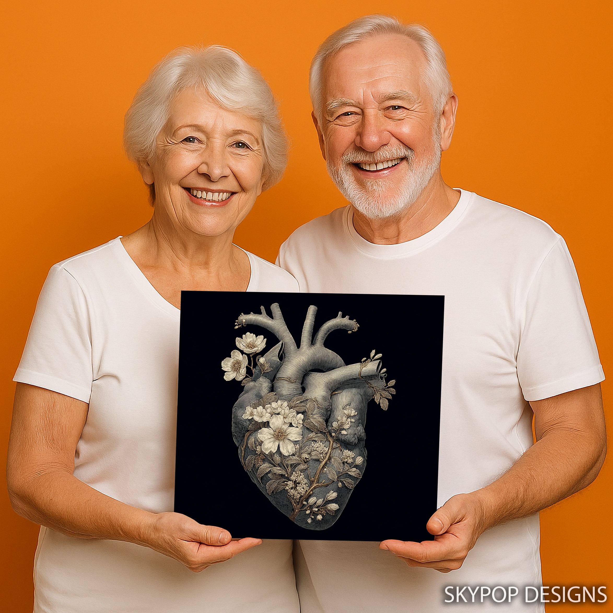9.jpg Blooming Heart Anatomy Art