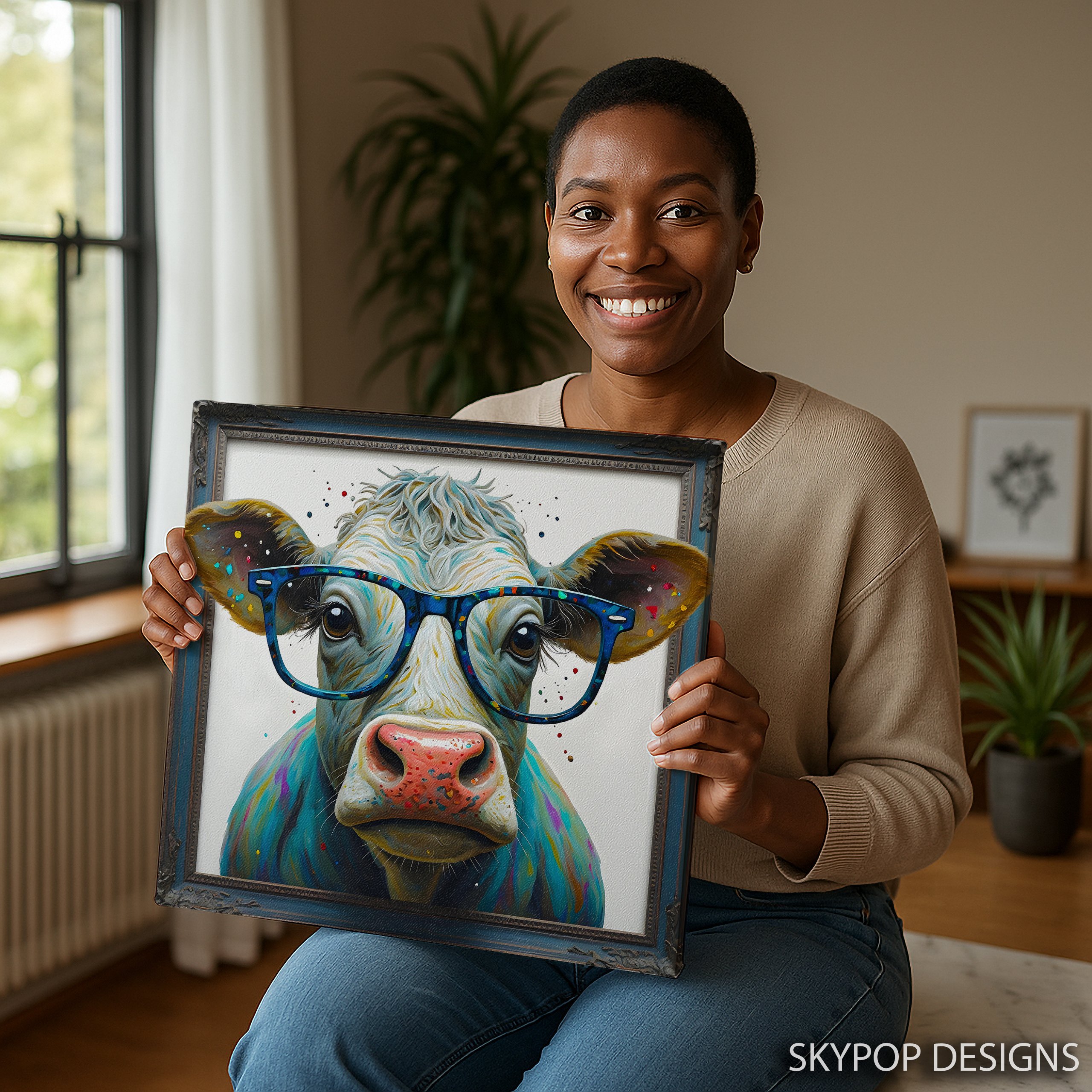 9.jpg Highland Cow Art